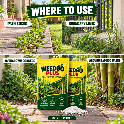 WeedGo Plus™ Weed Remover Granules – For Unwanted Weeds & Bamboo | Buy 1 Get 1 Free