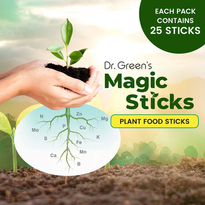 Easy plant care with nutrition sticks