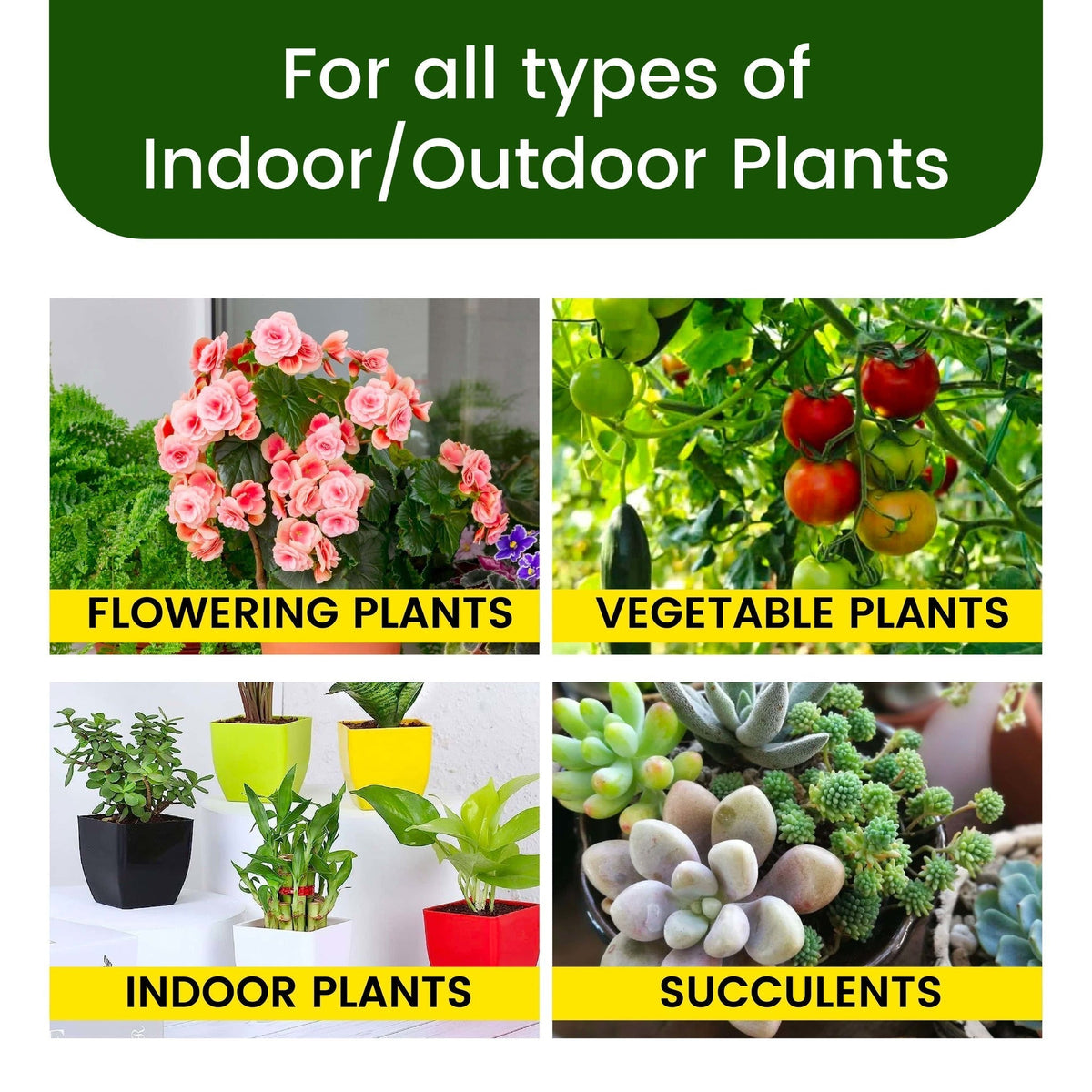 Plant nutrition sticks for indoor and outdoor plants